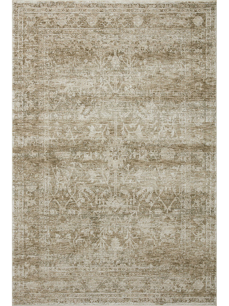 Honora Khaki/Beige 7'10" x 10' Area Rug by Amber Lewis x Loloi