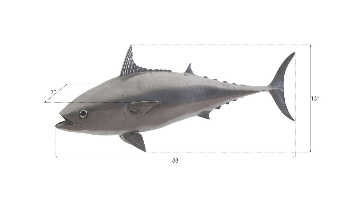 Mackerel Fish Wall Sculpture