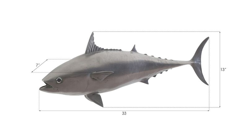 Mackerel Fish Wall Sculpture