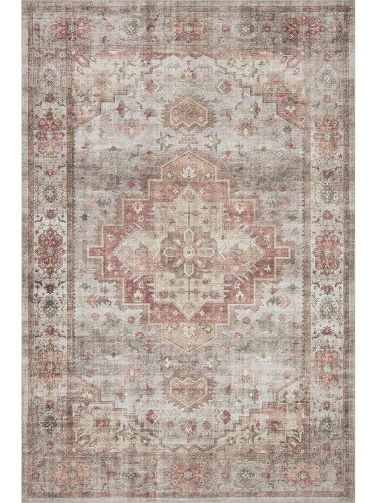 Heidi HEI02 Dove/Spice 8'6" x 11'6" Rug by Loloi II
