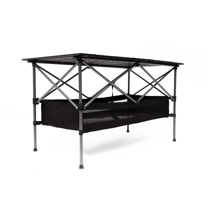 3-Piece Folding Table & Chairs Set for Outdoor Use