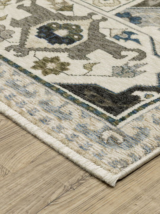 Hastings 3'10" x 5'5" Ivory Rug