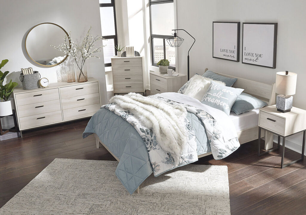 Full Panel Platform Bed