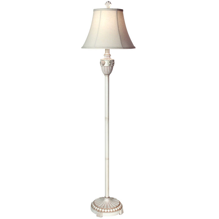 Seashell Cream Floor Lamp (Set of 2)