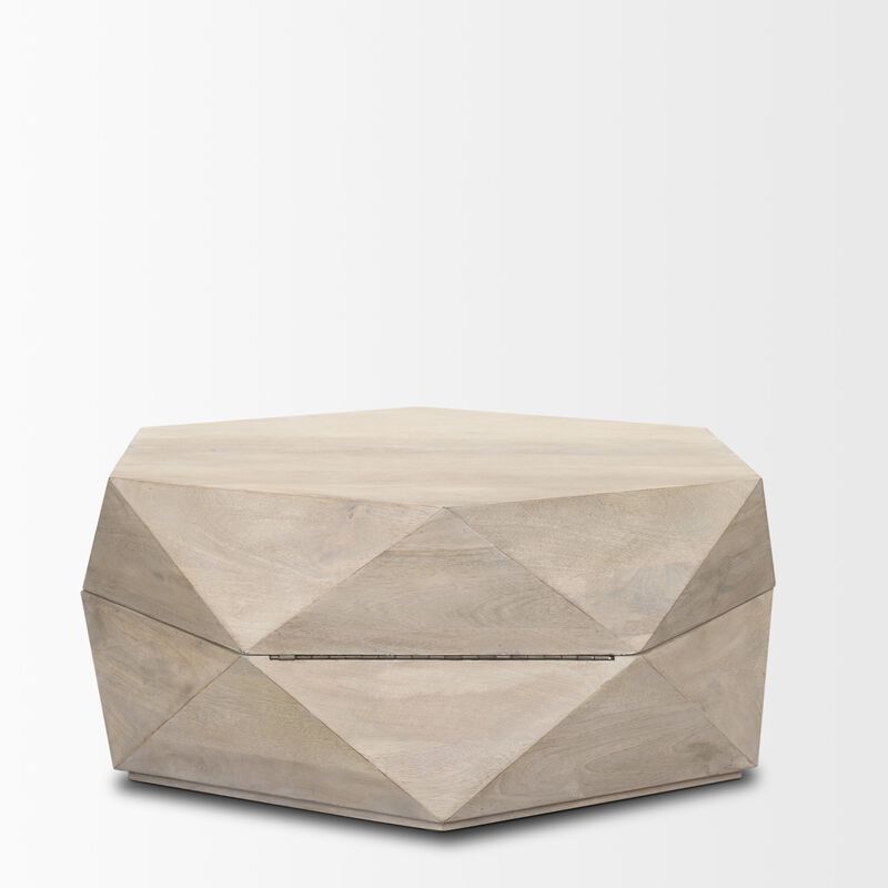 Arreto 36" White Coffee Table