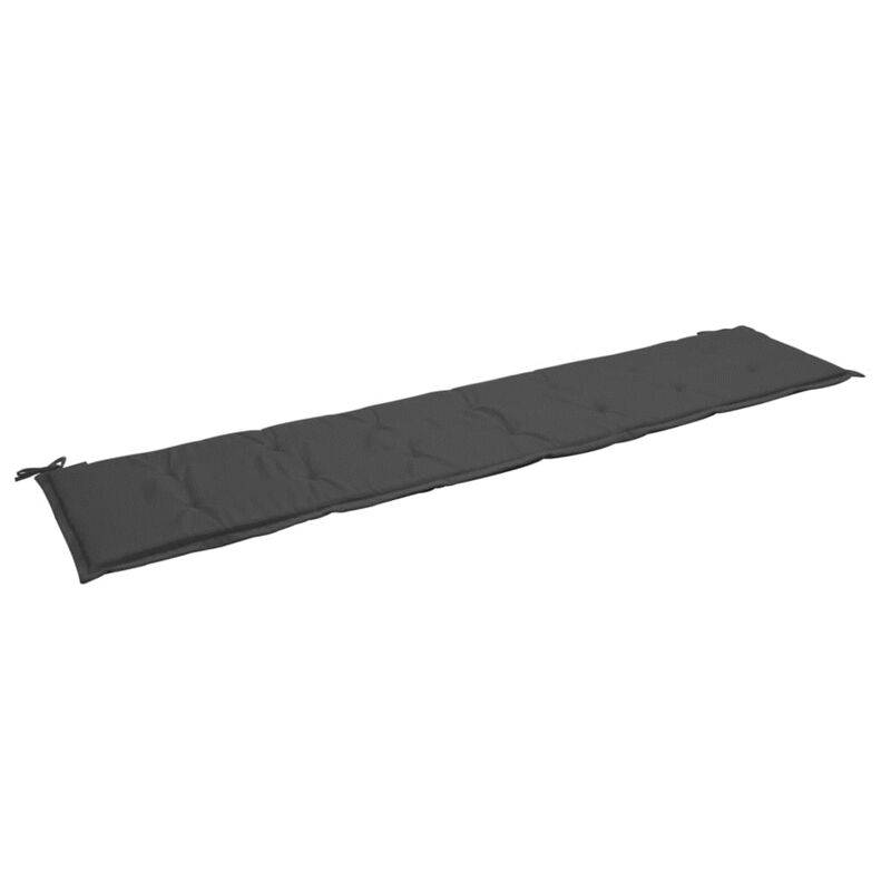 vidaXL Garden Bench Cushion Anthracite 78.7"x19.7"x1.2"