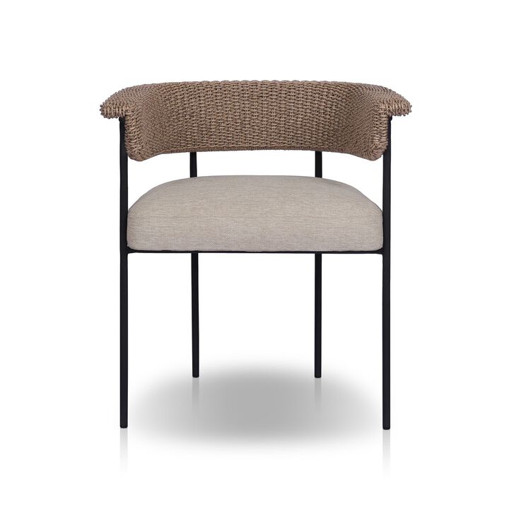 Carrie Outdoor Dining Chair - Ellor Beige