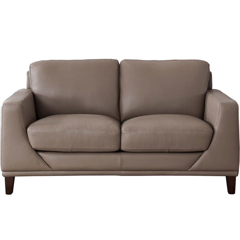 Soma Top Grain Leather Loveseat