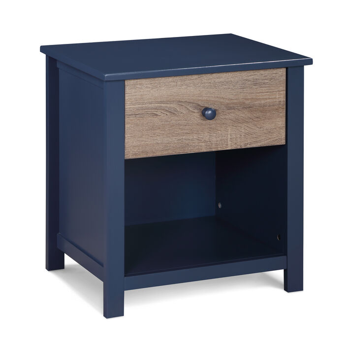 Connelly Nightstand Midnight Vintage Walnut