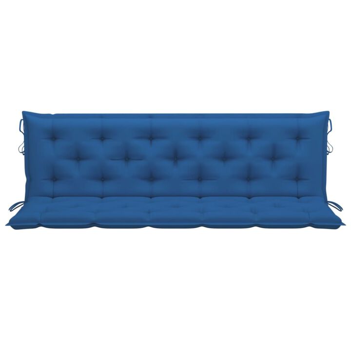 vidaXL Cushion for Swing Chair Blue 70.9" Fabric