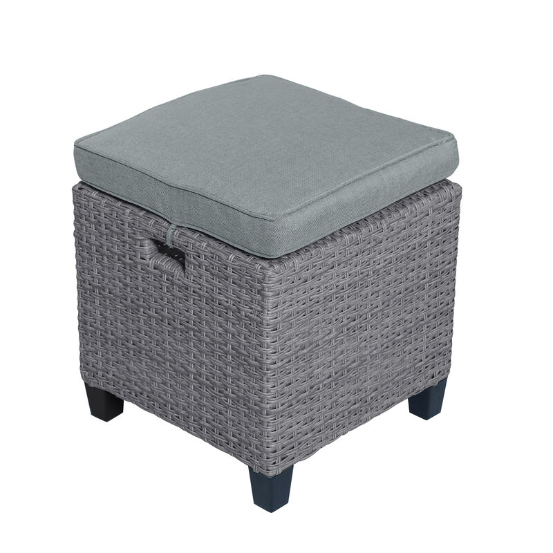 Merax Outdoor Patio Garden Backyard Sofa Chair Set