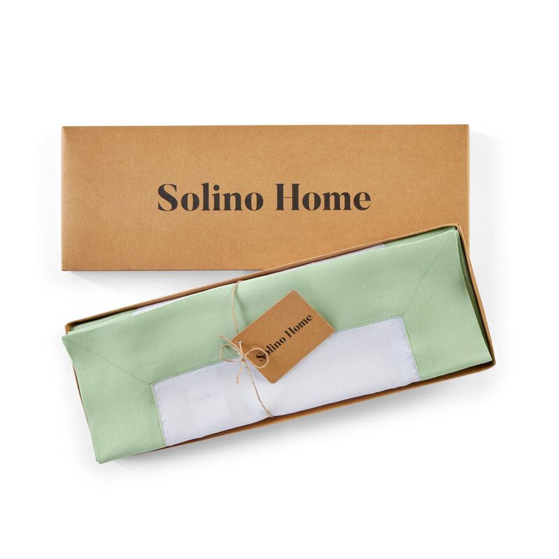 Solino Home 100% Pure Linen 14 x 19 Inch Placemats Set of 4 | Contempo