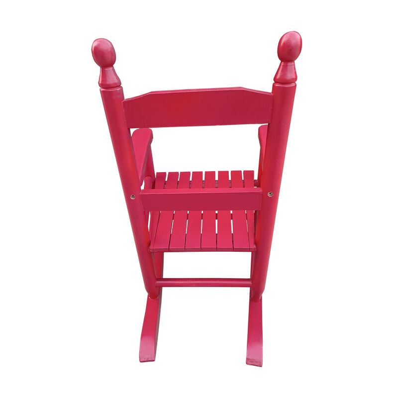 Children's Rocking Red Chair- Indoor Or Outdoor - Suitable For Kids-Durable