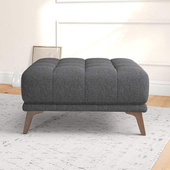 Ashcroft Furniture Co Addison Square Upholstered Ottoman