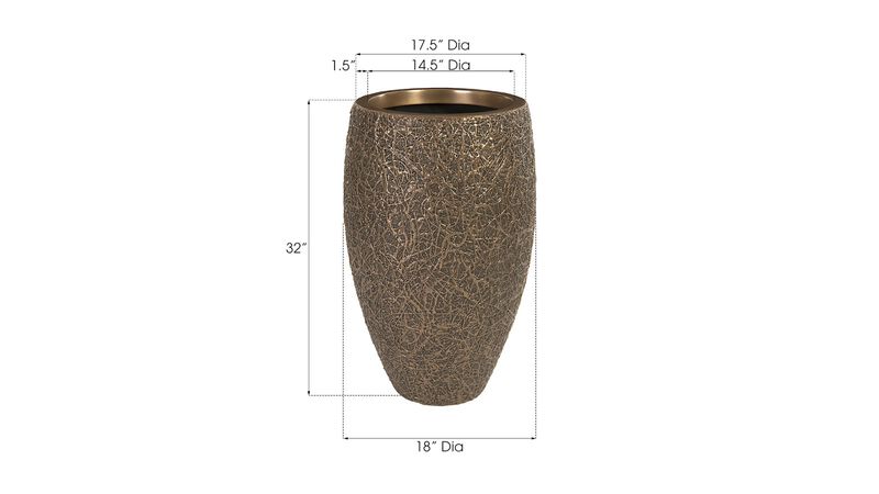 String Theory Medium Planter