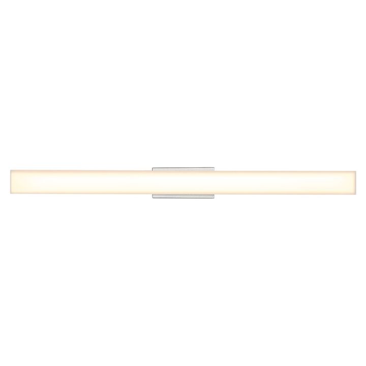 VONN Lighting Integrated AC LED ADA Compliant Bathroom Wall Lighting Fixture in Silver