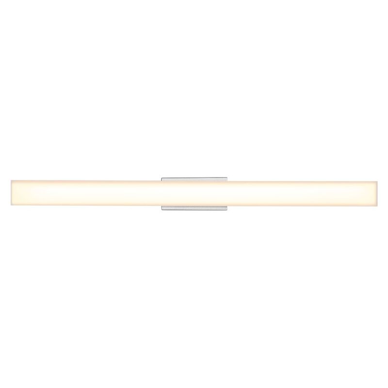 VONN Lighting Integrated AC LED ADA Compliant Bathroom Wall Lighting Fixture in Silver