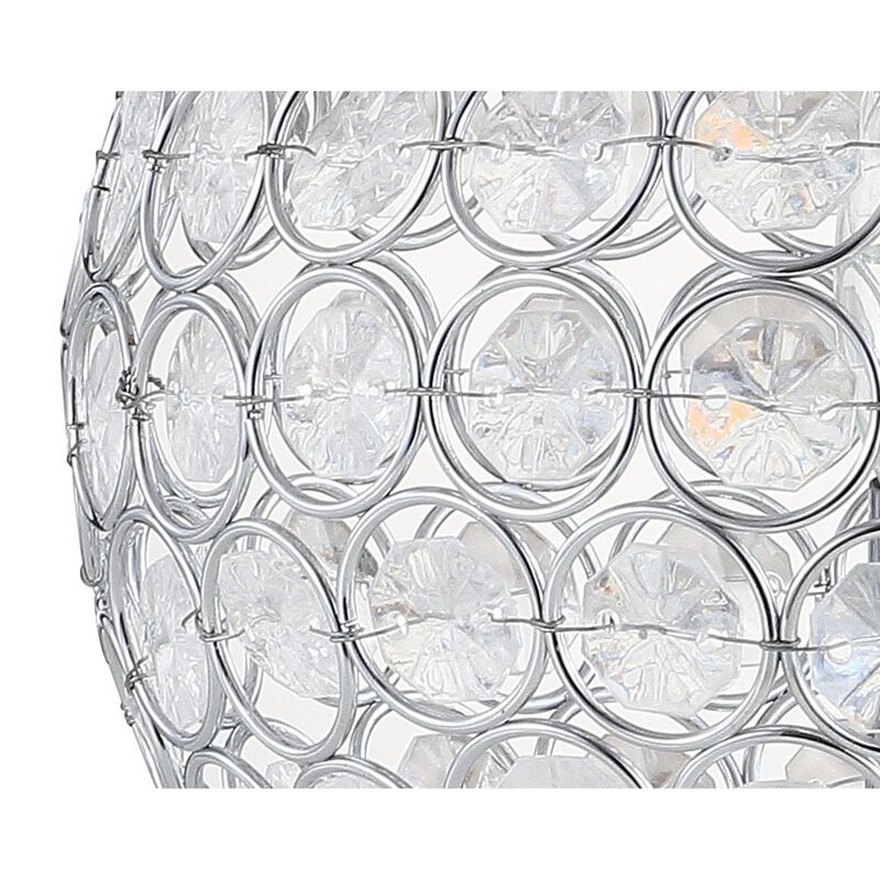 Gemma Acrylic/Metal LED Table Lamp