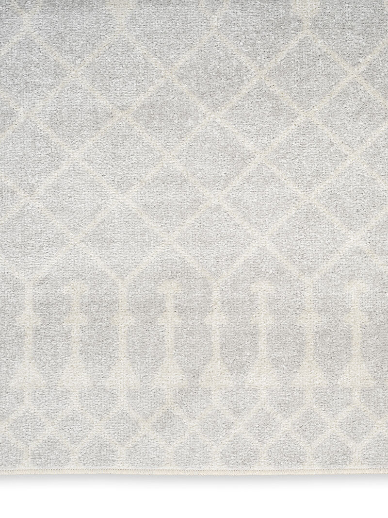Astra Machine Washable ASW10 Gray 7'10" x 10' Rug