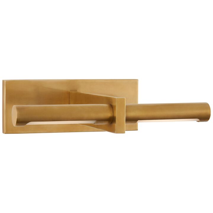 Axis 10" Picture Light in Antique-Burnished Brass
