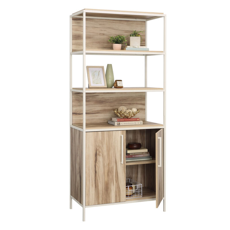 Nova Loft 5-Shelf Bookcase with Doors