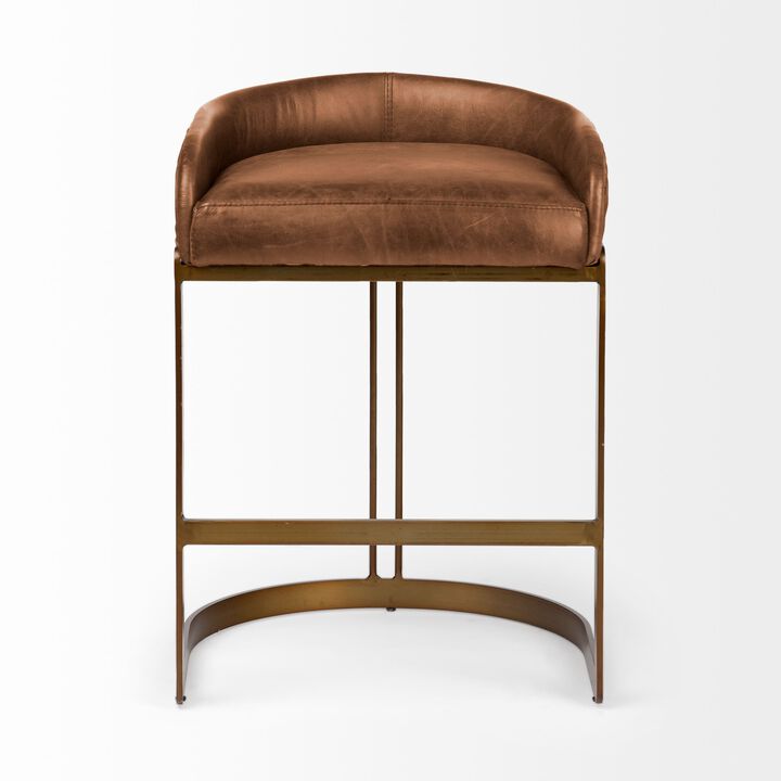 Hollyfield Brown Counter Stool