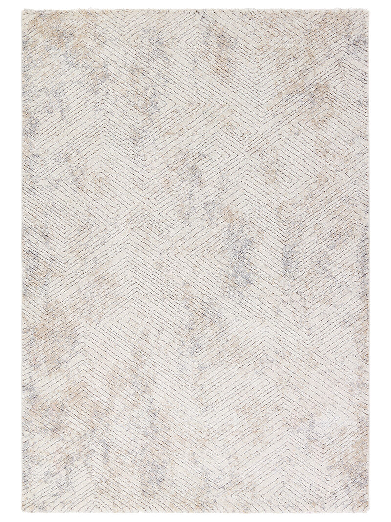 Ferris Natri x White 5' x 7'6" Rug