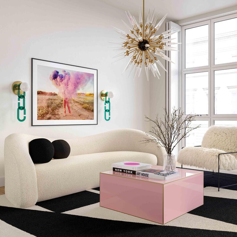 Kimi Natural Genuine Sheepskin chair