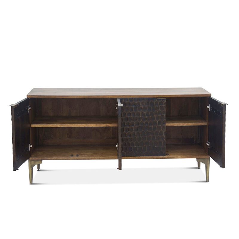 World Interiors Vallarta Two Tone Mango Wood Sideboard
