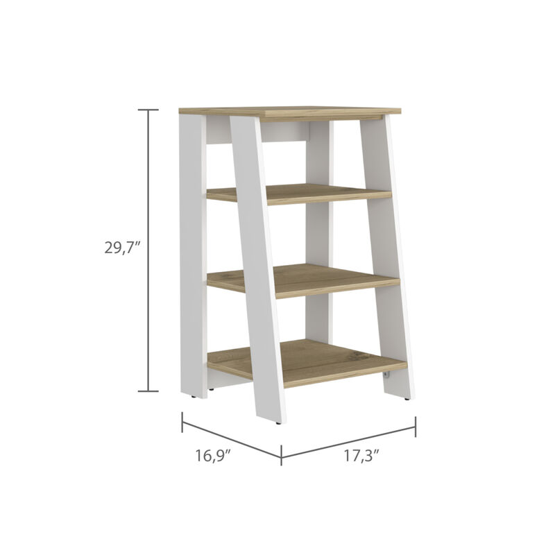 Nashua 4-Shelf Linen Cabinet Light Oak