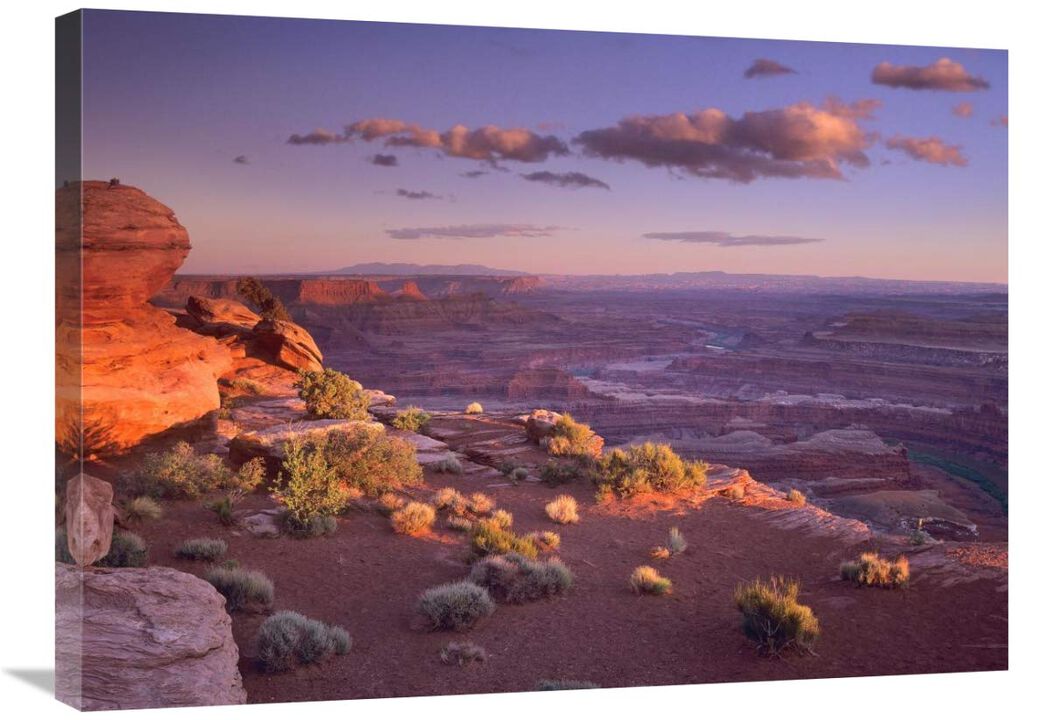 Green River Overlook, Canyonlands National Park, Utah-Canvas Art-32x24