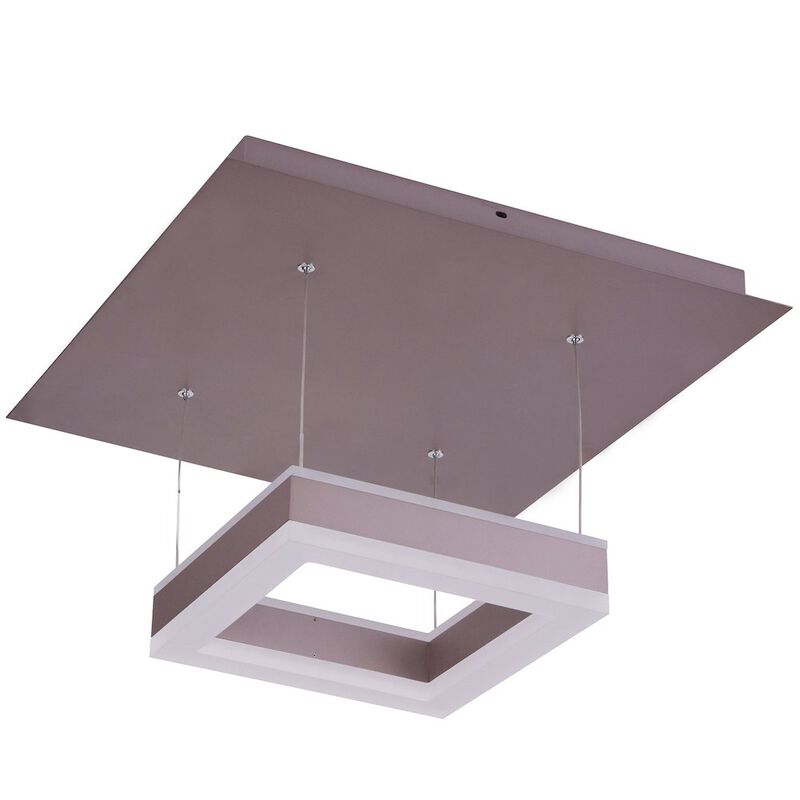 VONN Lighting 11” Wi-Fi-Enabled Tunable White Color-Changing LED Pendant Ceiling Fixture
