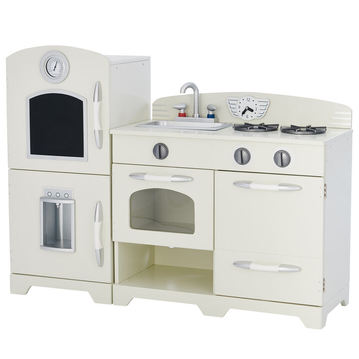 Teamson Kids - Little Chef Fairfield Retro Play Kitchen - Ivory