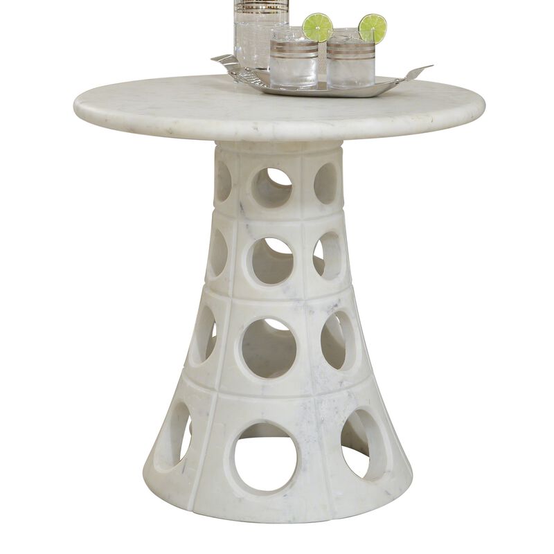 Taper Circle Side Table