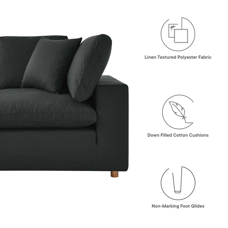 Ashton Upholstered Fabric Sectional Sofa
