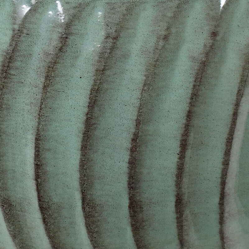 Sunnydaze Decorative Metal Garden Hose Holder - Sage Glaze