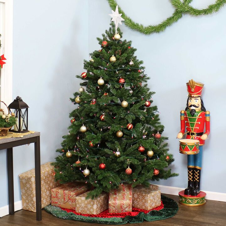 Sunnydaze Majestic Pine Indoor Unlit Artificial Christmas Tree - 6 ft