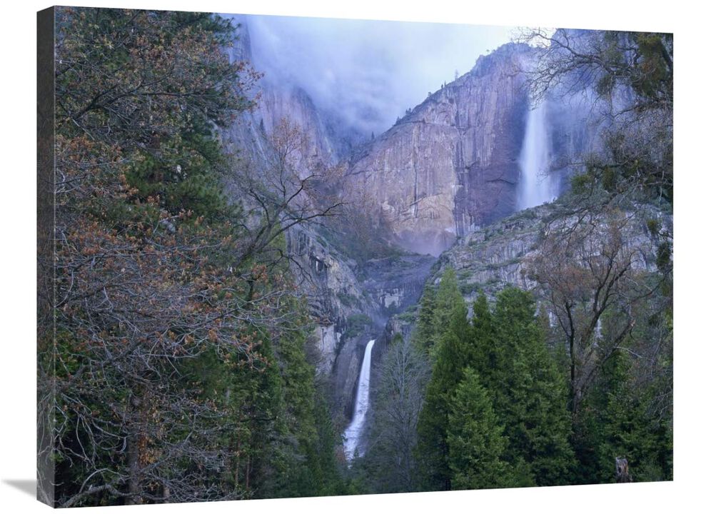 Yosemite Falls in spring, Yosemite National Park, California-Canvas Art-32x24