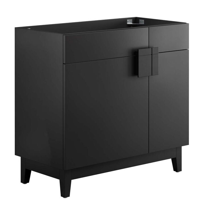 Modway Miles 36” Bathroom Vanity Cabinet (Sink Basin Not Included)