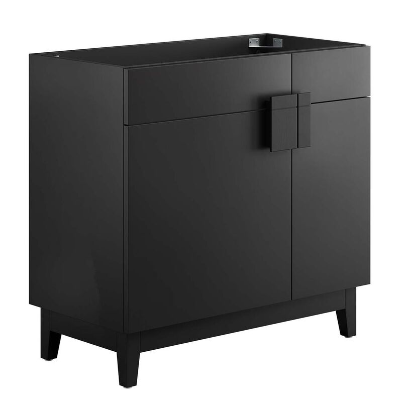 Modway Miles 36” Bathroom Vanity Cabinet (Sink Basin Not Included)