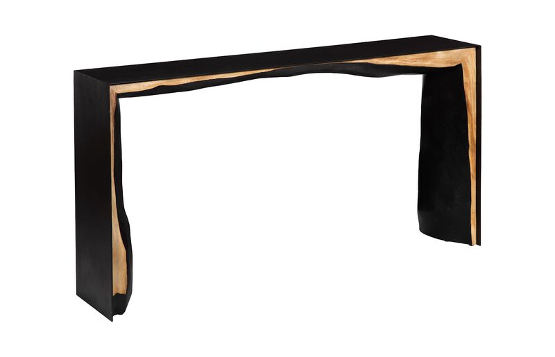 Framed Waterfall Console Table