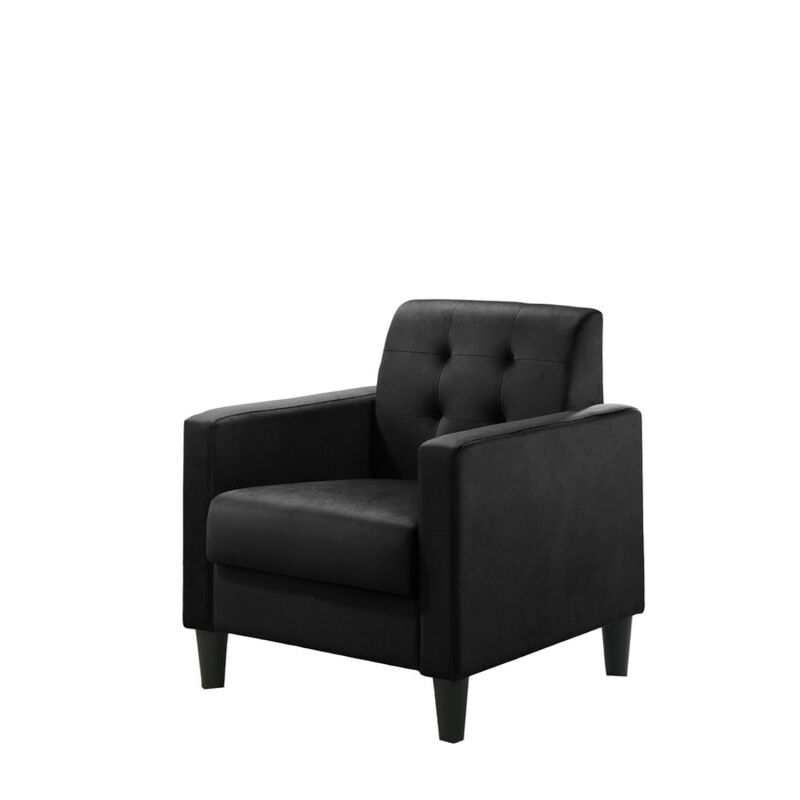 Hale Velvet Armchairs And End Table Living Room Set