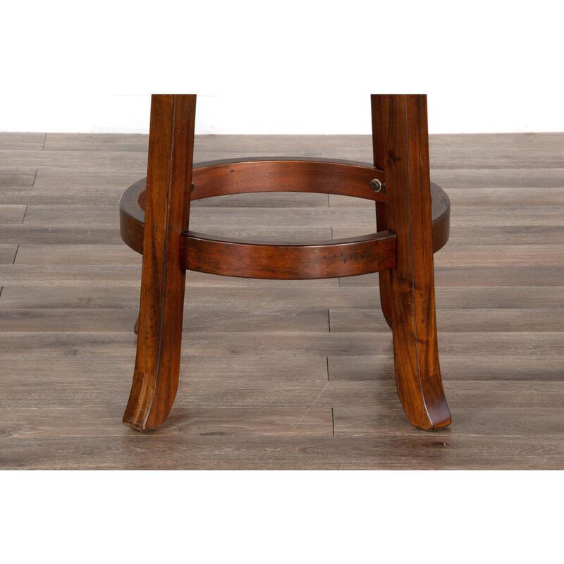 Sunny Designs Counter Swivel Barstool, Cushion Seat & Back