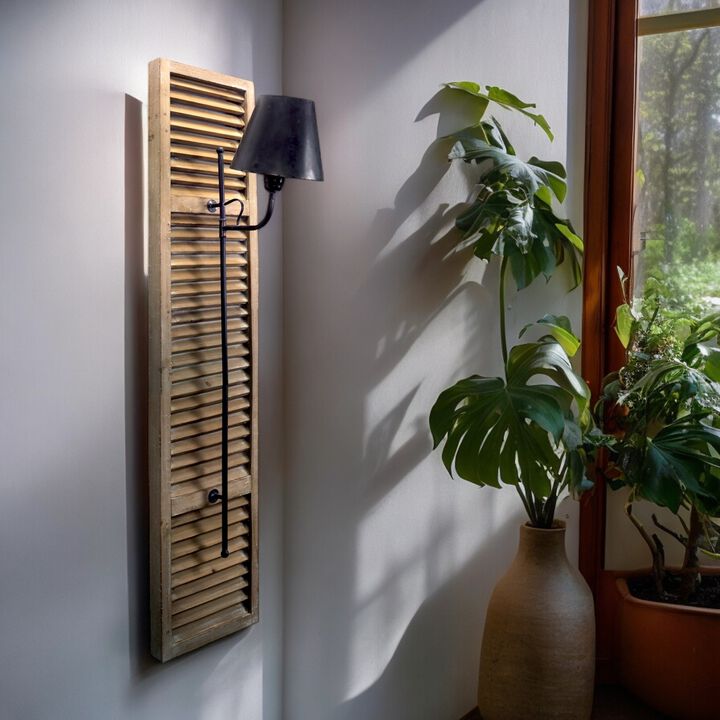 Shutter Lamp – Vintage-Inspired Lighting for Home Decor and Accent Lighting