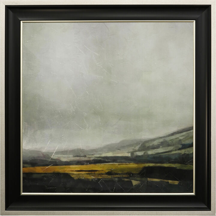 Lit Landscape Framed Print