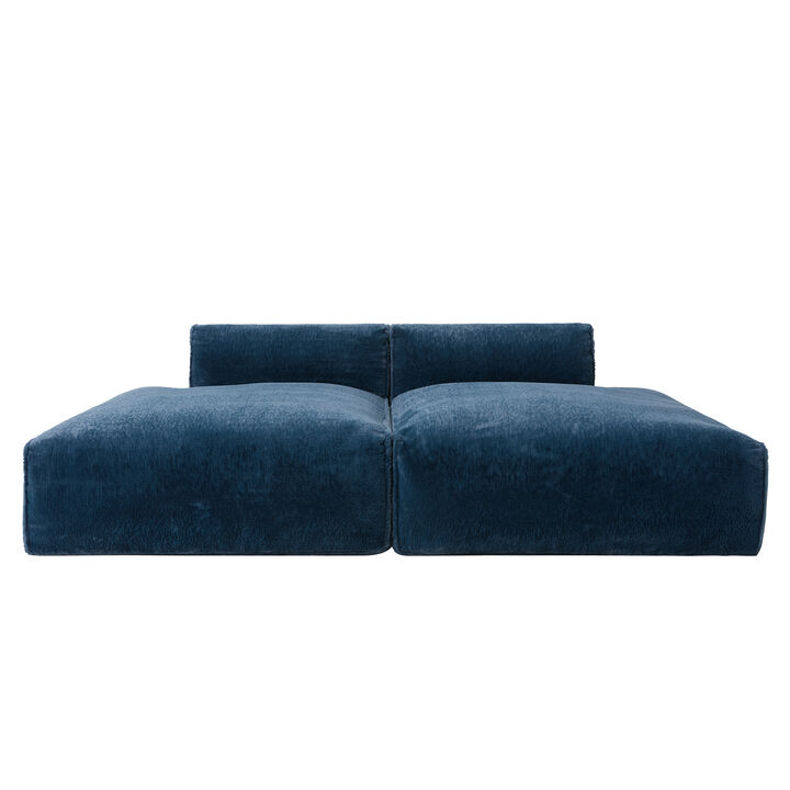 Merax Fully Compressed Sleeper Sofa for Living Room