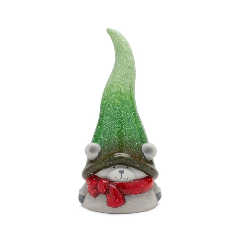 Set of 3 Snowman, Moose, and Bear Figurines for Garden, Yard, and Holiday Décor