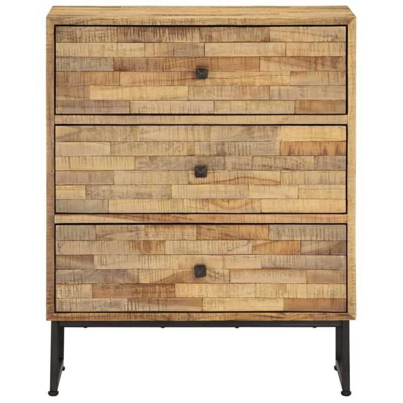 vidaXL Sideboard Reclaimed Teak Wood 23.6"x11.8"x29.5"