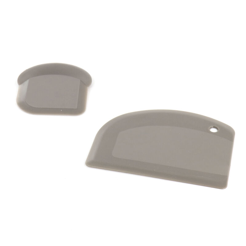 Martha Stewart Flexible Polymer Scraper Set in Dark Taupe