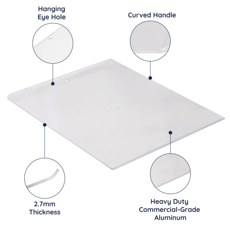Baker's Secret Flat Cookie Sheet Pure Natural Aluminum Commercial Grade Extra Thick